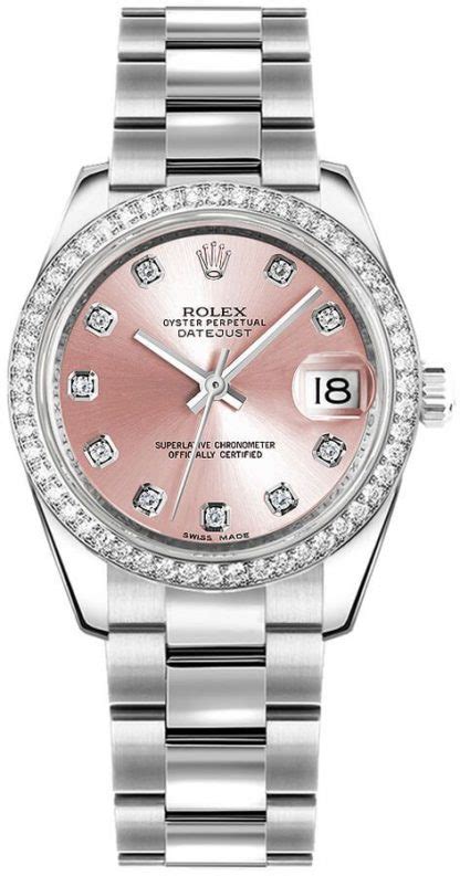 rolex diamantbesetzt|rolex datejust 31.